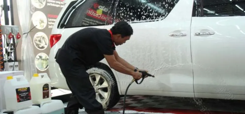 Cuci Mobil Rp 50 Ribu di SPBU, Apa Keunggulannya?