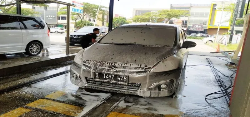 Teknik Cuci Mobil Baru, Tanpa Sentuhan