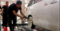 News Cuci Mobil di Pertamina Bright Wash by Autoglaze Ada Garansi Loh