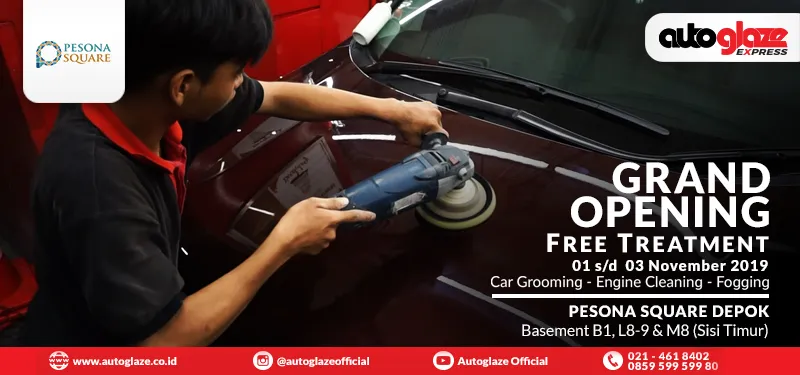 Pembukaan Cabang Baru Autoglaze Express Mall Pesona Square Depok 