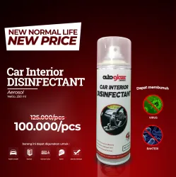 Produk Desinfektan Aerosol 250 ml new normal  disinfectan  aerosol  putih  250ml
