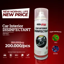 Product Disinfectant Aerosol 500 ml new normal  disinfectan  aerosol  putih  500ml