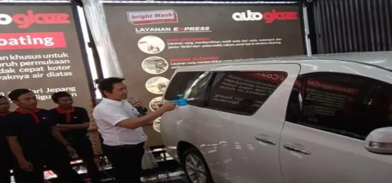 Cuci Mobil di Pertamina Bright Car Wash by Autoglaze Tidak Sampai 30 Menit