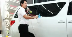 News Layanan Cuci Mobil Autoglaze Hadir di SPBU Pertamina Fatmawati